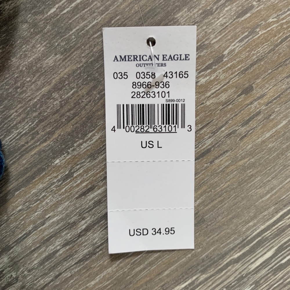 American Eagle Denim Crop Top - Picture 3 of 3